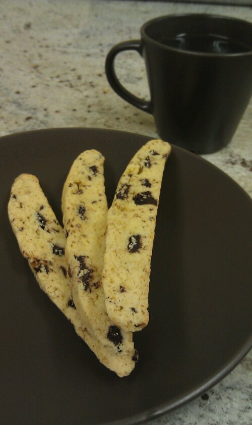 Chocolate Lemon Biscotti at Dancing Lion Chocolate