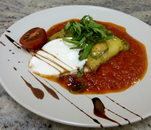 Cheese-stuffed Eggplant Rotini