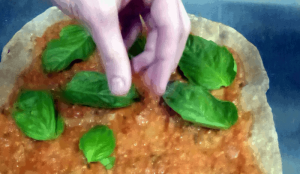 Chocolate Pizza Margherita