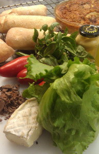 Preparing this week's lunch