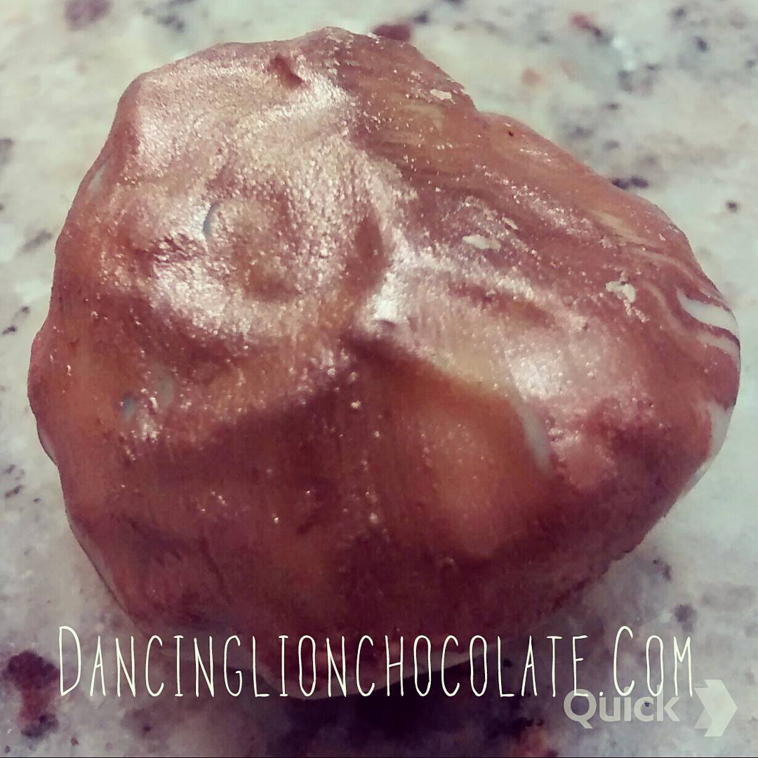 Dreaming - Mom Tango's tangorines & brandy dark chocolate truffle in white