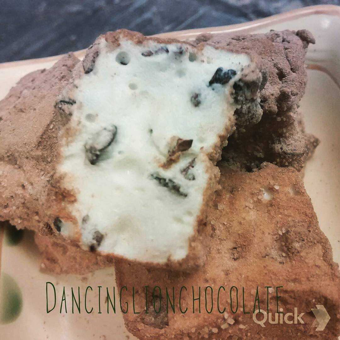 Crazy Matcha Marshmallow - Matcha tea marshmallow studded with @mesocacao  Nicaraguan cacao nibs