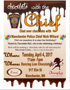 Chocolate with the Chief