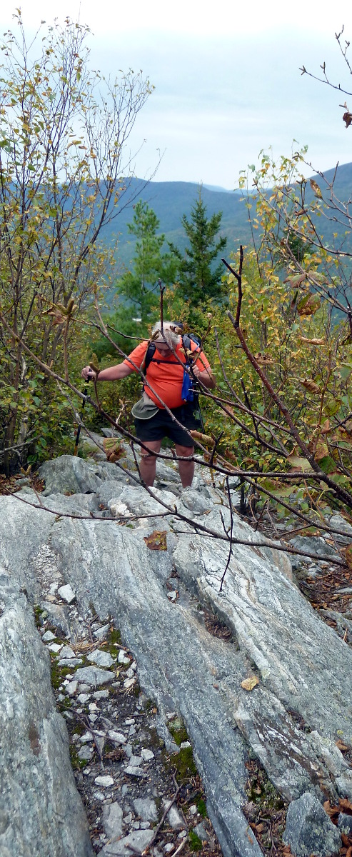 white rock ascent and up we went