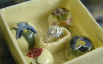 Weddings: 22nd Anniversary Proposal Box with Bonbons