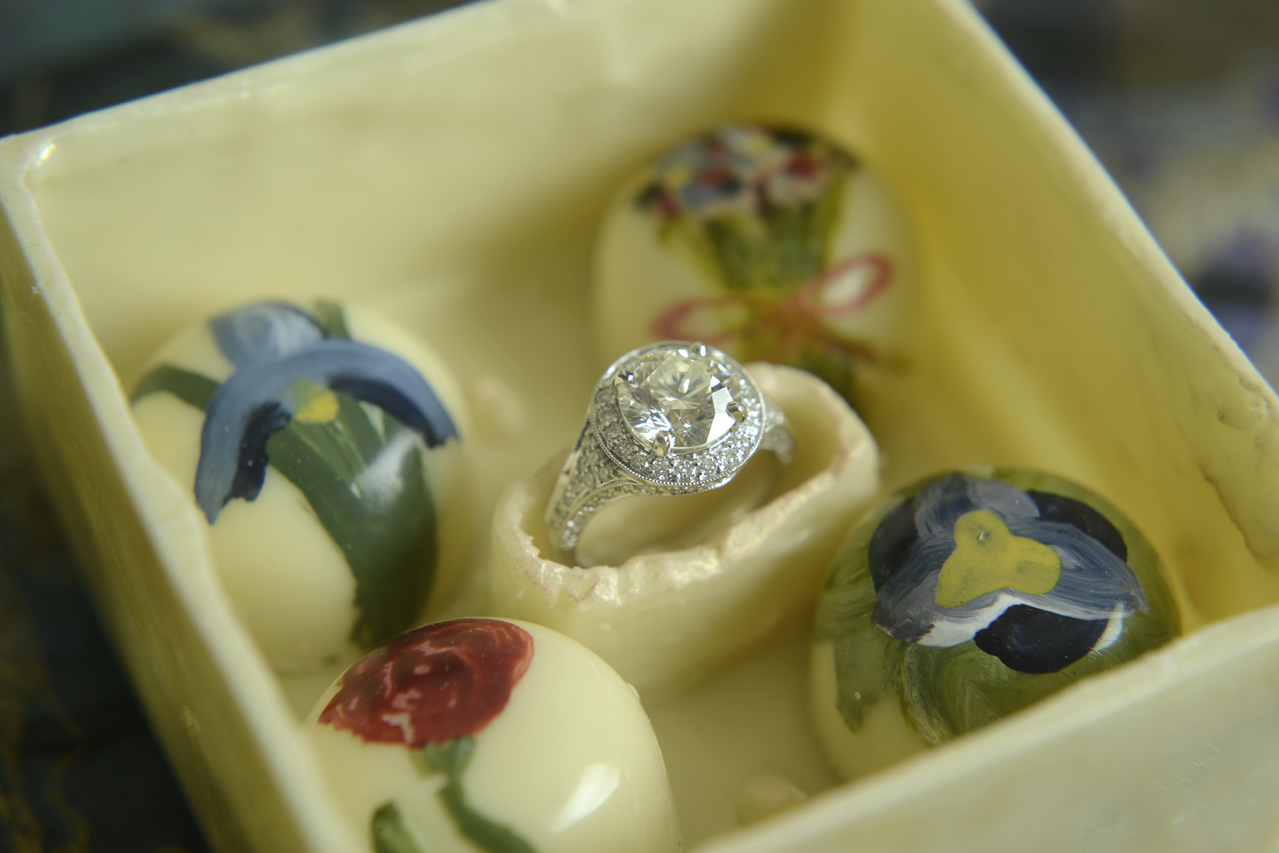 Weddings: 22nd Anniversary Proposal Box with Bonbons