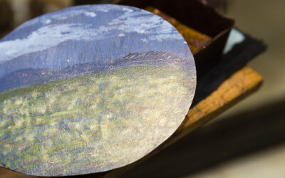 Tuscan landscape chocolate box