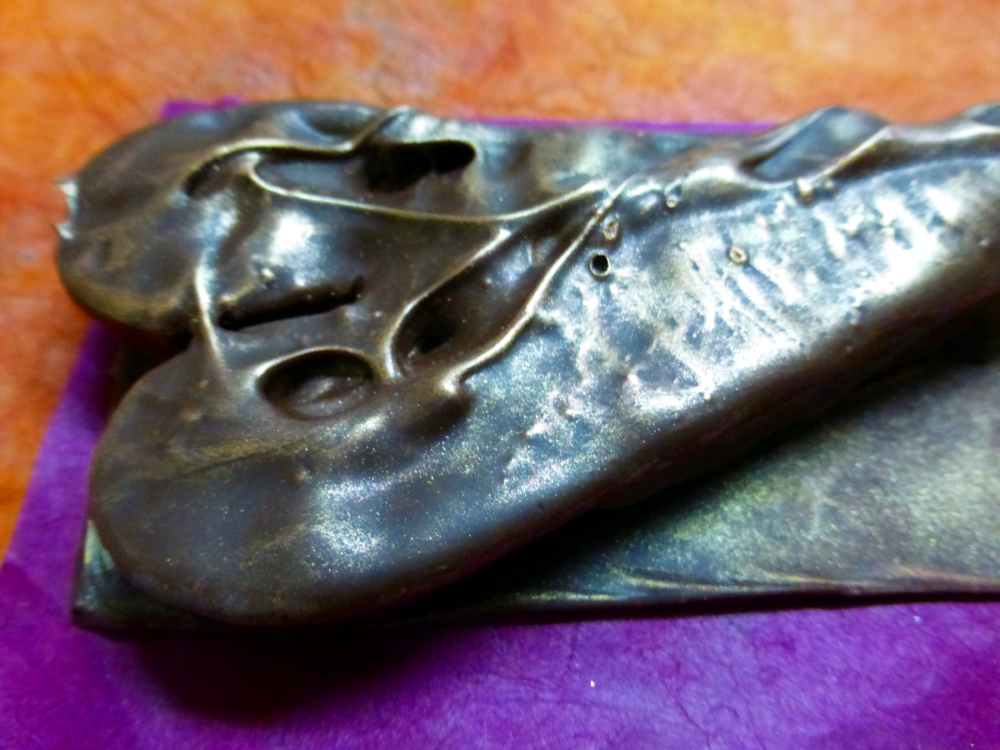 Sculpted Heart Bonbon Closeup