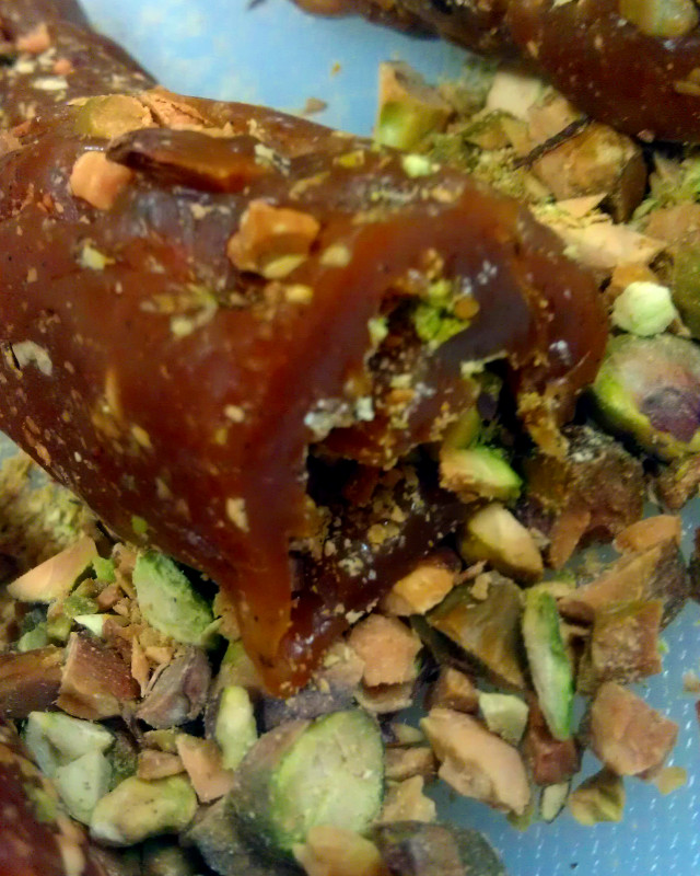 Waiting to be dipped in Axiom chocolate