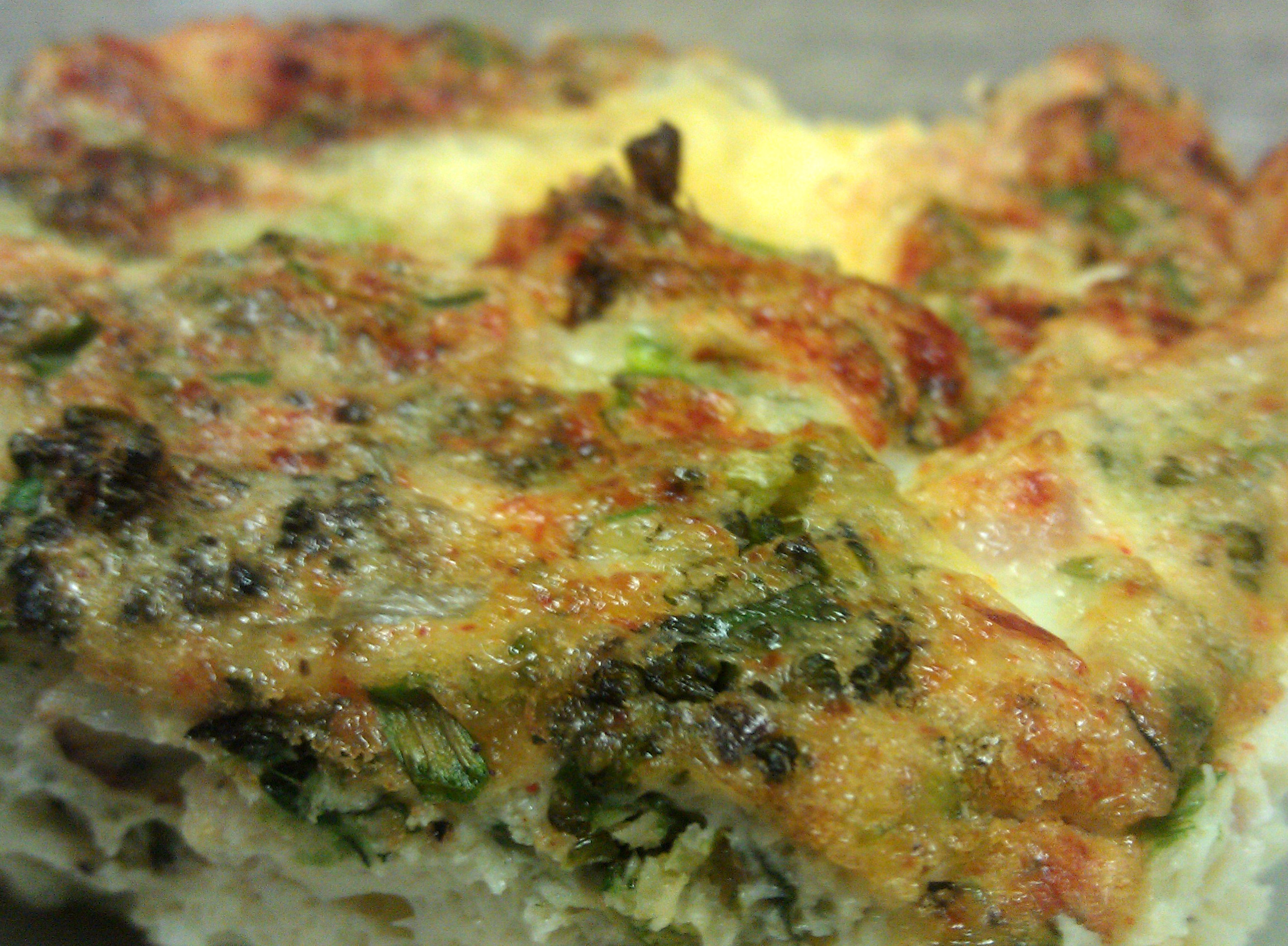 Herb Quiche with Chocolate