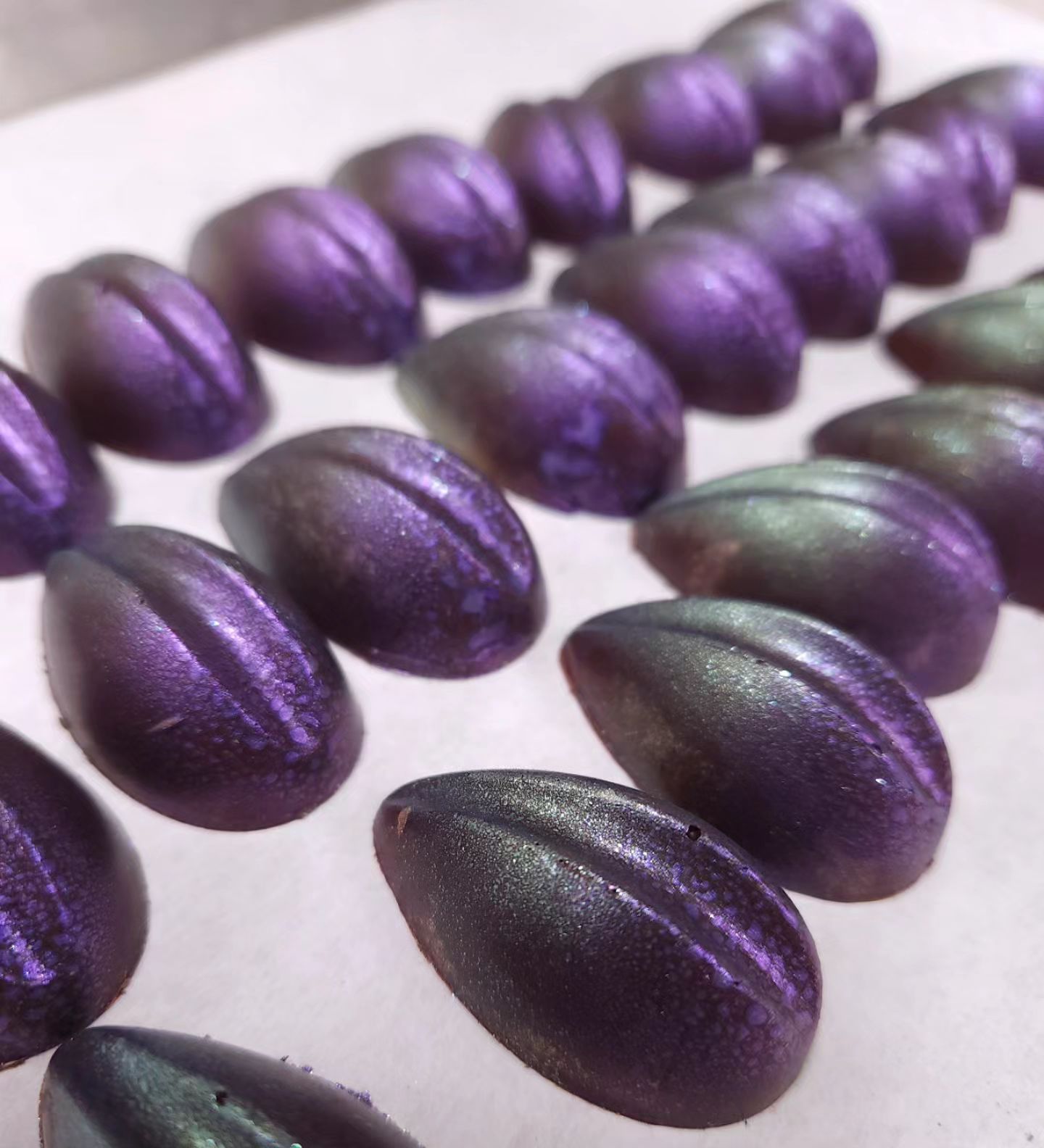 TO INSPIRE: Walnut gianduja in a dark chocolate shell#chocolatier #gianduja #chocolateasart We search for inspiration, It comes in many places Looking high and low, It will come and it will go Some lovely inspiration Is all we need at times When we're lucky, It will linger When we're not, Its no where near